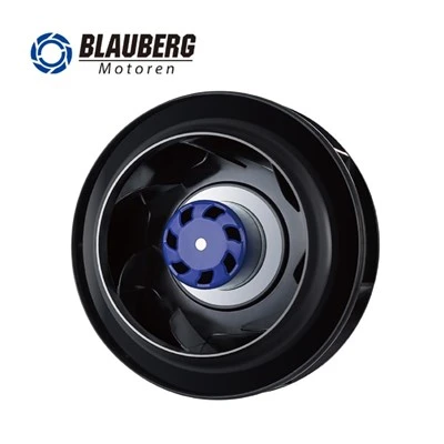 133mm EC পশ্চাৎগামী বাঁকা কেন্দ্রাতিগ পাখা